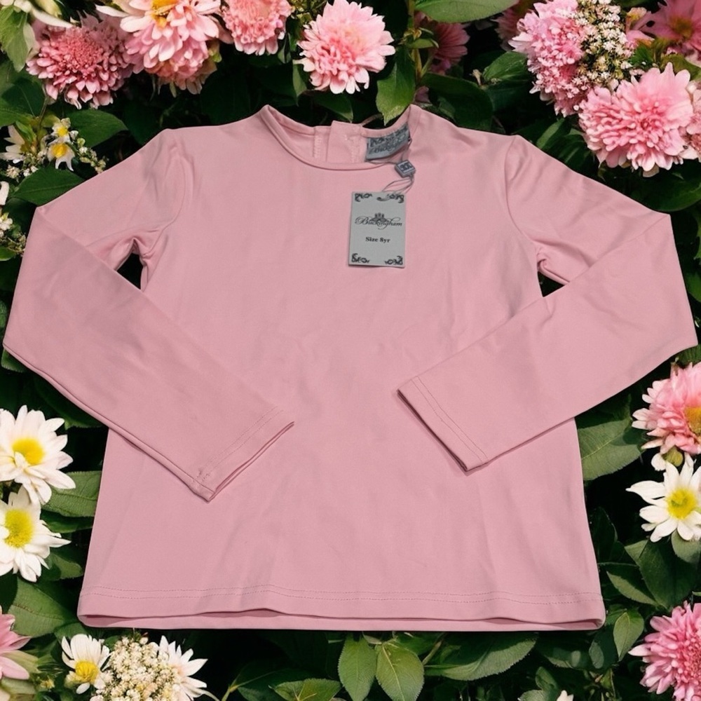 NEW‎ Buckingham Light Pink Capsule Barbie Princess Long Sleeve Girl's Size 8